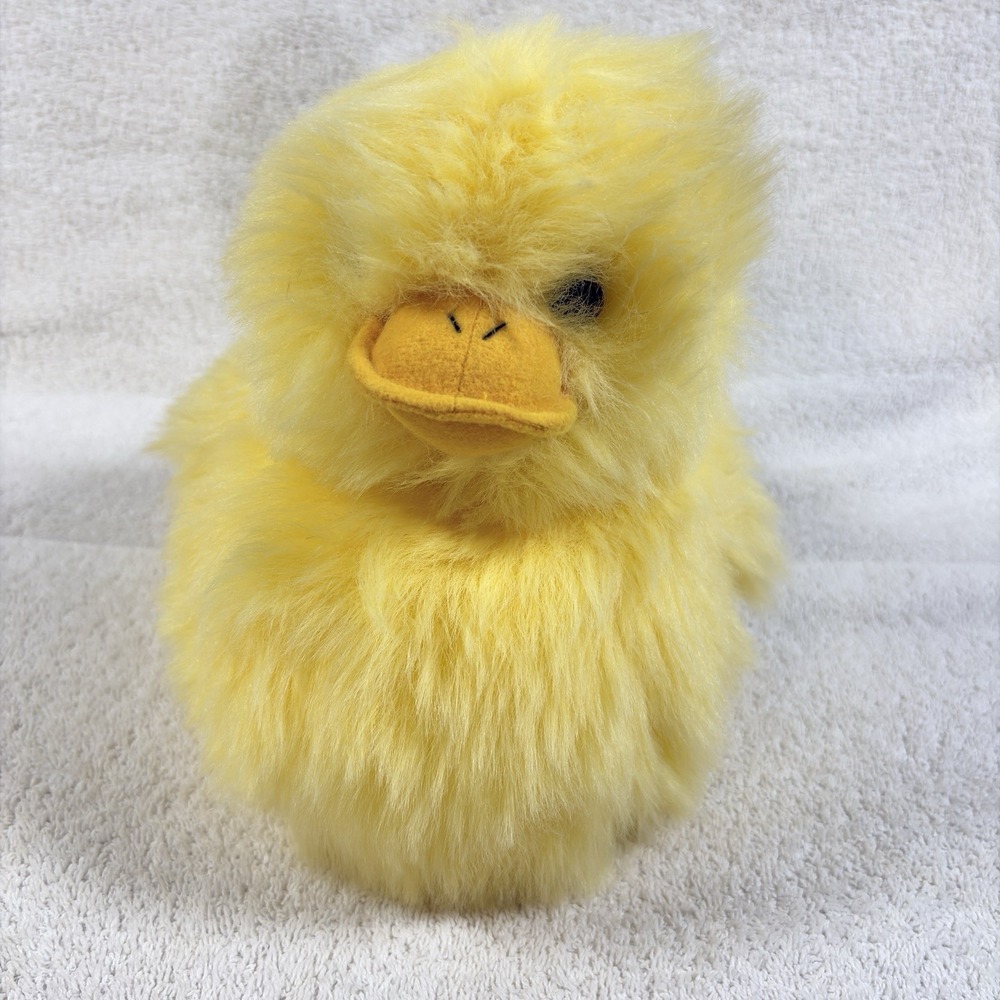 Heartwarmers Carlton Cards Yellow Duck Chick Plush 7" Stuffed Animal w/ Tag 296